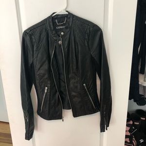 Express leather jacket